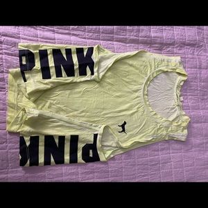 Pink tank top